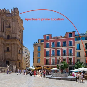 Apartment C30 Deluxe Studio With Terrace Into Cathedral Square, Málaga